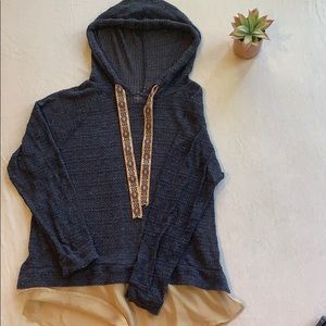 Sweater with hood